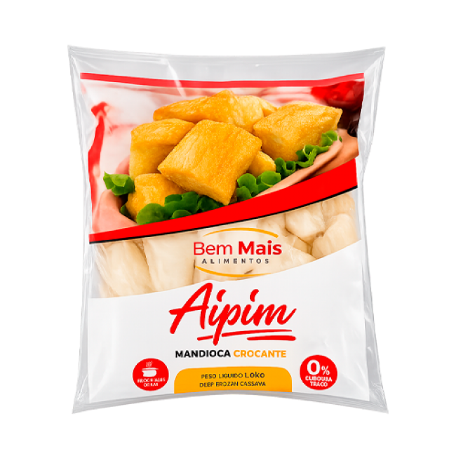 AIPIM PORÇÃO BEM MAIS 500G AIPIM PORÇÃO BEM MAIS 500G